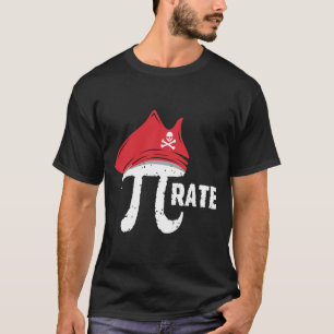 Funny Pi Day Pirate T-Shirt