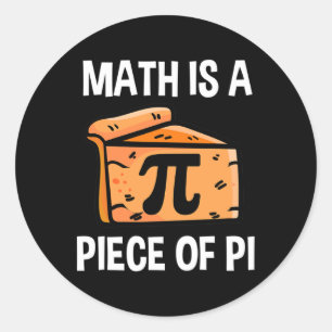 Funny Pi Day Shirts5 Classic Round Sticker