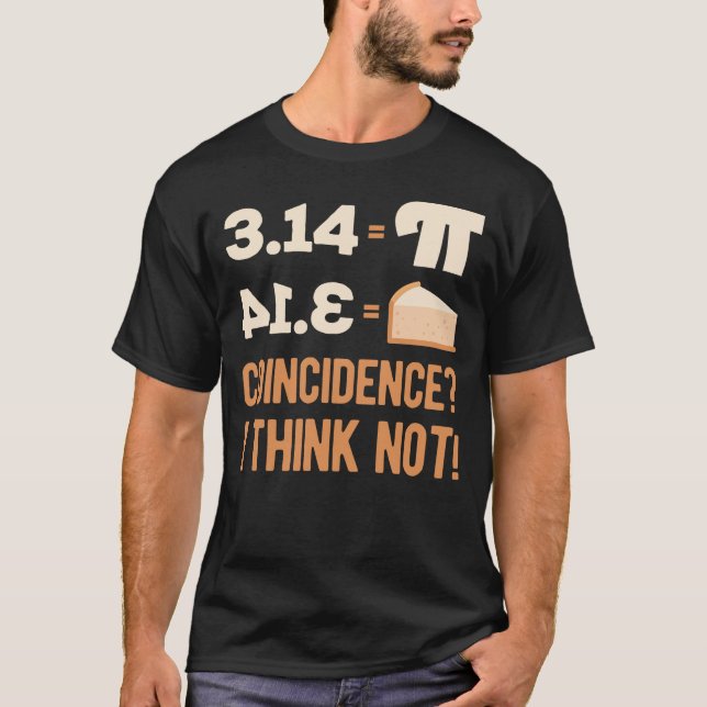 Funny Pi Day T-Shirt (Front)