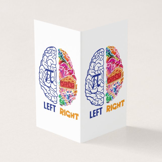 Funny Pi Left Brained Right Brained (Outside)