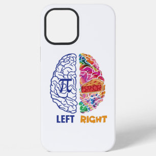 Funny Pi Left Brained Right Brained iPhone 12 Pro Max Case