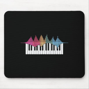 Funny Piano Design For Men Women Kids Pianist Pian Mouse Pad