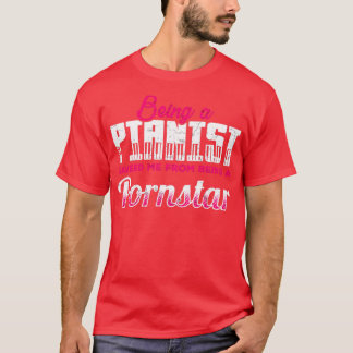 Funny Piano Player T-Shirt
