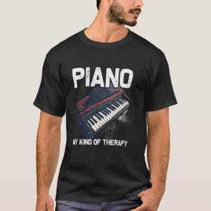 Funny Piano Teacher Music Lovers Pianists Concert T-Shirt