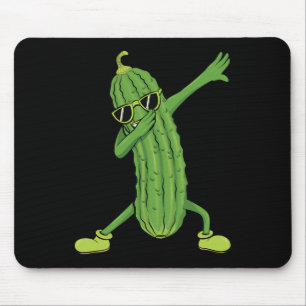 Funny Pickle Cucumber Gifts By Silentsoularts Dabb Mouse Pad