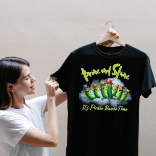 Funny Pickle Dance Party Time T-Shirt
