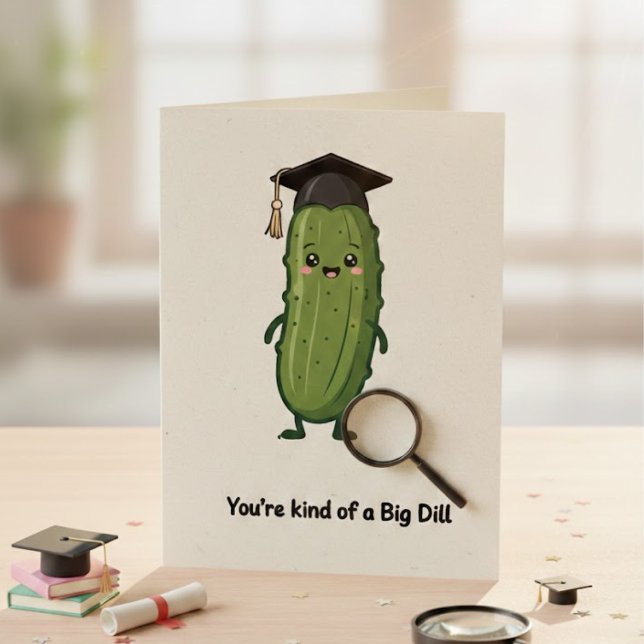 Funny Pickle Graduation High School Downloadable Card (Creator Uploaded)