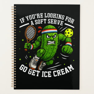 Funny Pickle Playing Pickleball Planner