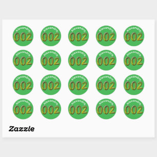 🌼 Funny pickleball 002 Classic Round Sticker