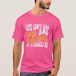 Funny Pickleball Cat Lover Life Isn't All Cats Pic T-Shirt<br><div class="desc">Funny Pickleball Cat Lover Life Isn't All Cats Pickleball</div>