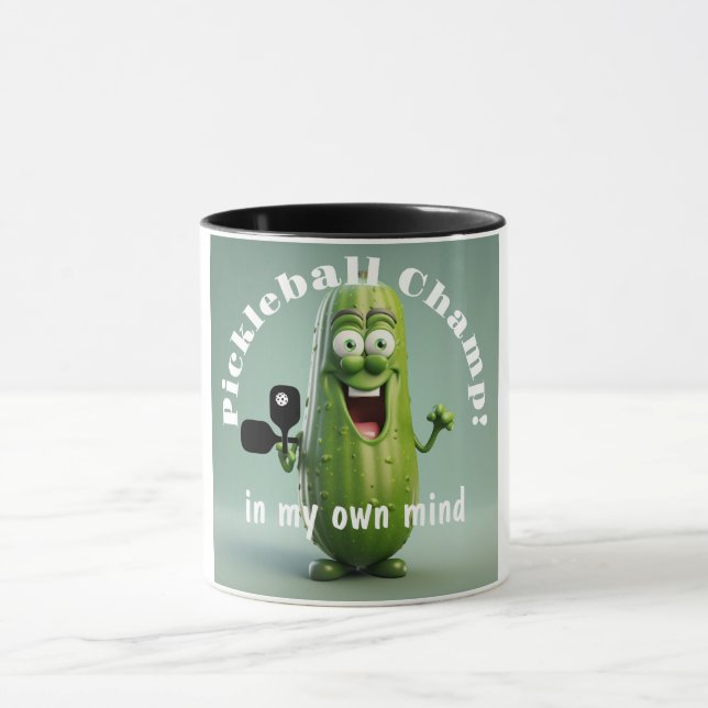 Funny Pickleball Champ Combo Mug (Center)