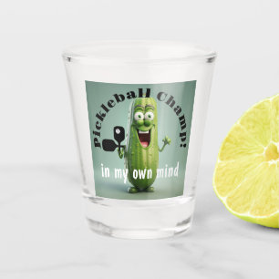 Funny Pickleball Champ Shot Glass