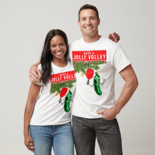 Funny Pickleball Christmas T-Shirt