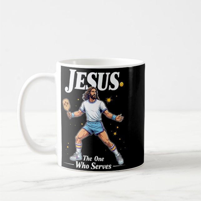 Funny Pickleball Coffee Mug (Left)