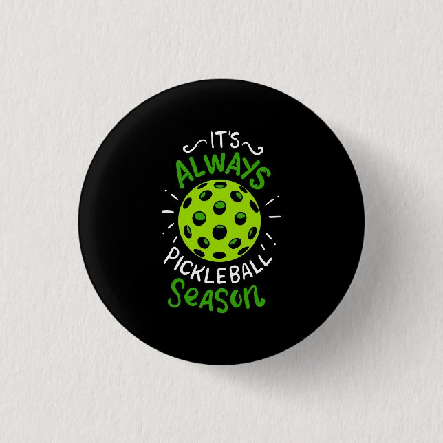 Funny Pickleball Gifts 3 Cm Round Badge (Front)