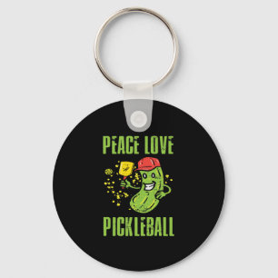 Funny Pickleball Key Ring