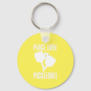 Funny Pickleball Key Ring