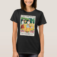 Funny Pickleball Ladies Court Journal Poster
