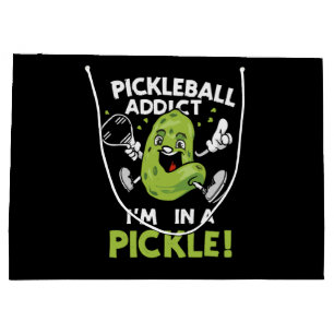 Funny-Pickleball Large Gift Bag