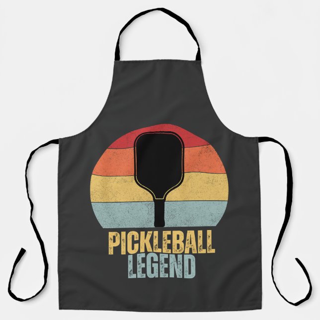 Funny Pickleball Legend Apron (Front)