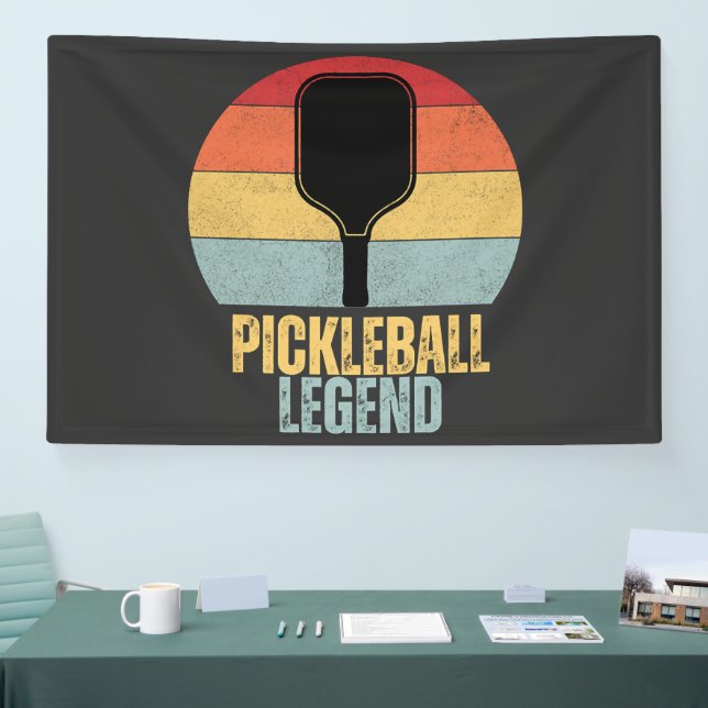 Funny Pickleball Legend Banner (Tradeshow)