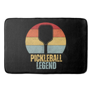 Funny Pickleball Legend Bath Mat