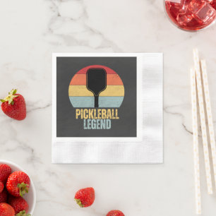 Funny Pickleball Legend Napkin
