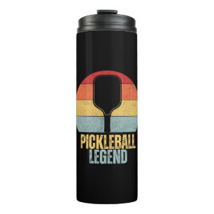 Funny Pickleball Legend Thermal Tumbler