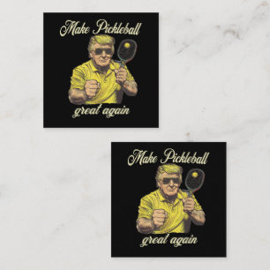 Funny Pickleball Lovers Graphics Pickle Ball Enclosure Card