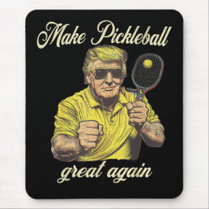 Funny Pickleball Lovers Graphics Pickle Ball Mouse Pad