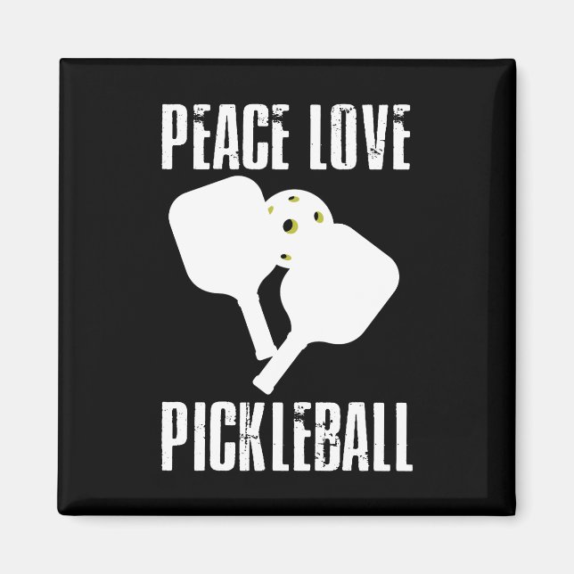 Funny Pickleball  Magnet (Front)