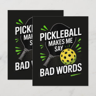 Funny Pickleball Makes Me Say Bad Words