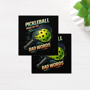 Funny Pickleball Makes Me Say Bad Words Player