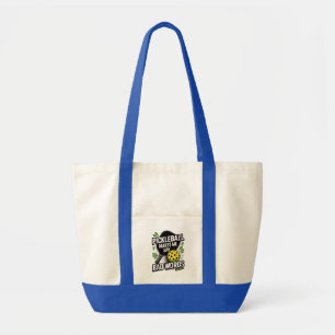 Funny Pickleball Makes Me Say Bad Words Tote Bag