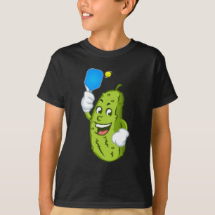 Funny Pickleball Pickel Humour Cucumber T-Shirt