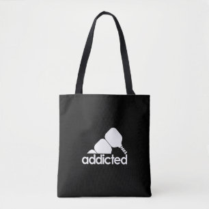 Funny Pickleball - Pickleball Addicted Tote Bag