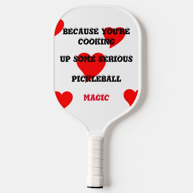 FUNNY PICKLEBALL PICKUP LINES PICKLEBALL PADDLE (Back)
