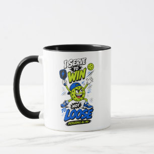 Funny Pickleball Player Design Mug