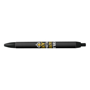 Funny Pickleball Player Paddle - Pickleballing & P Black Ink Pen