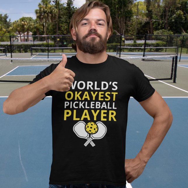 Funny Pickleball Player Paddle T-Shirt (Creator Uploaded)