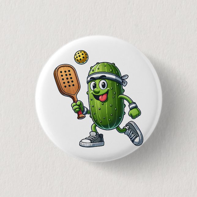 Funny Pickleball Player Paddleball Lover  3 Cm Round Badge (Front)