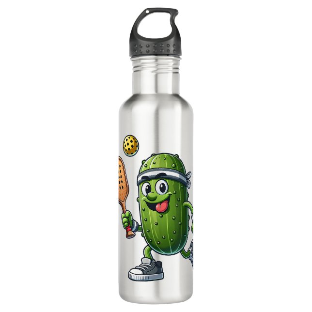 Funny Pickleball Player Paddleball Lover  710 Ml Water Bottle (Front)