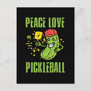 Funny Pickleball Postcard