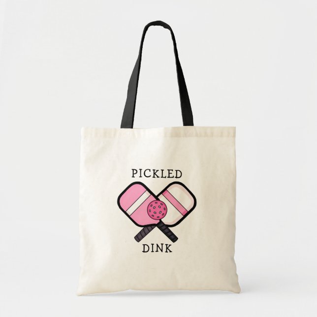 Funny Pickleball Pun   Tote Bag (Front)