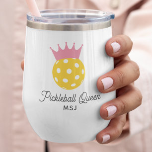 Funny Pickleball Queen Personalised Monogram