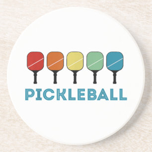 Funny Pickleball Retro Vintage Coaster