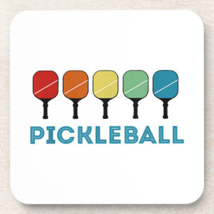 Funny Pickleball Retro Vintage Coaster