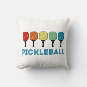 Funny Pickleball Retro Vintage  Cushion