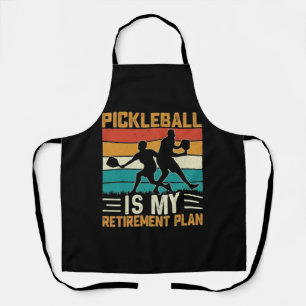 Funny Pickleball Shirt for Grandpa Apron