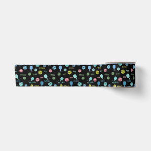 Funny Pickleball Talk Satin Ribbon